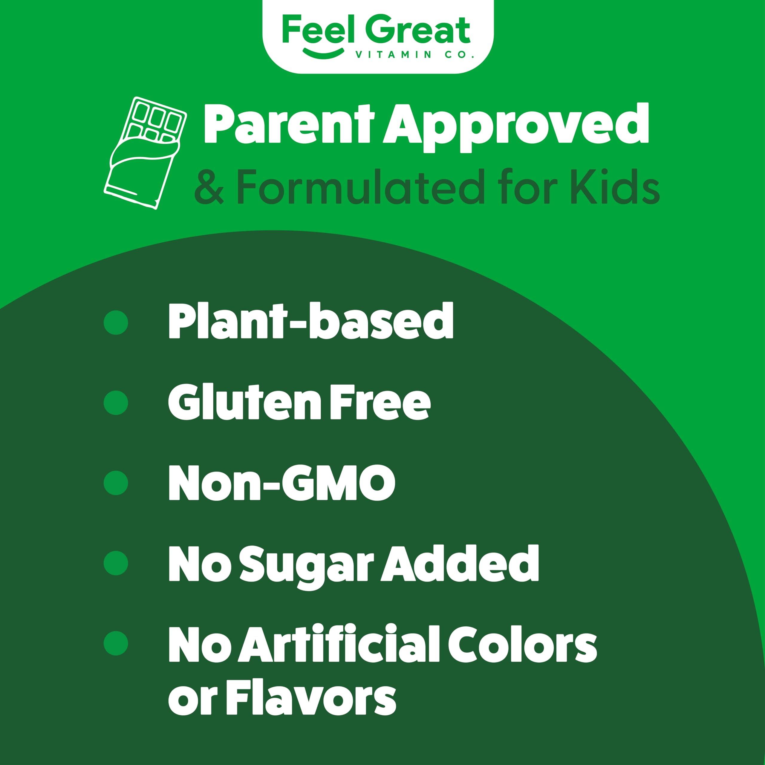 The Feel Great Vitamin Company Superhero Shake with a glass