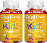 The Feel Great Vitamin Company Vitamin D3 Gummies for Kids front view
