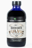 THE FOOD MOVEMENT CO. Black Earth Fulvic Acid 8oz liquid supplement front view