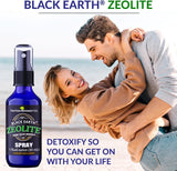 THE FOOD MOVEMENT CO. Black Earth Zeolite 1 oz Pump Spray back view