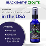 THE FOOD MOVEMENT CO. Black Earth Zeolite 1 oz Pump Spray usage demonstration
