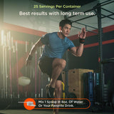 The Genius Brand Creatine Powder 227g next to fitness accessories