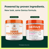 The Genius Brand Genius Consciousness Brain Supplement side view