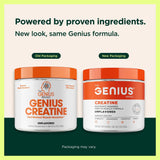 The Genius Brand Genius Creatine 240g side view