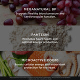 The Genius Brand Genius Heart CoQ10 Supplement ingredients list