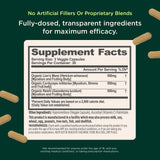 The Genius Brand Genius Mushrooms 90 Capsules side view