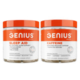 The Genius Brand Sleep AID capsule pack front view