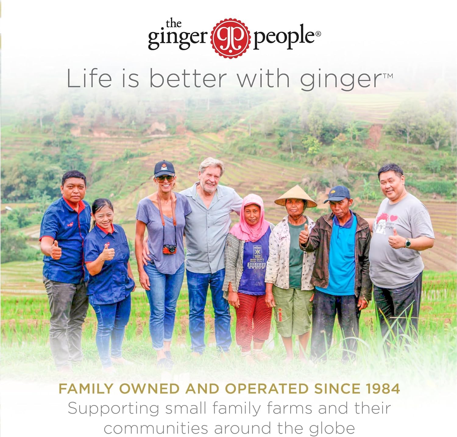 The Ginger People Ginger Rescue Lozenges with a cup of tea