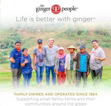 The Ginger People Ginger Rescue Lozenges with a cup of tea