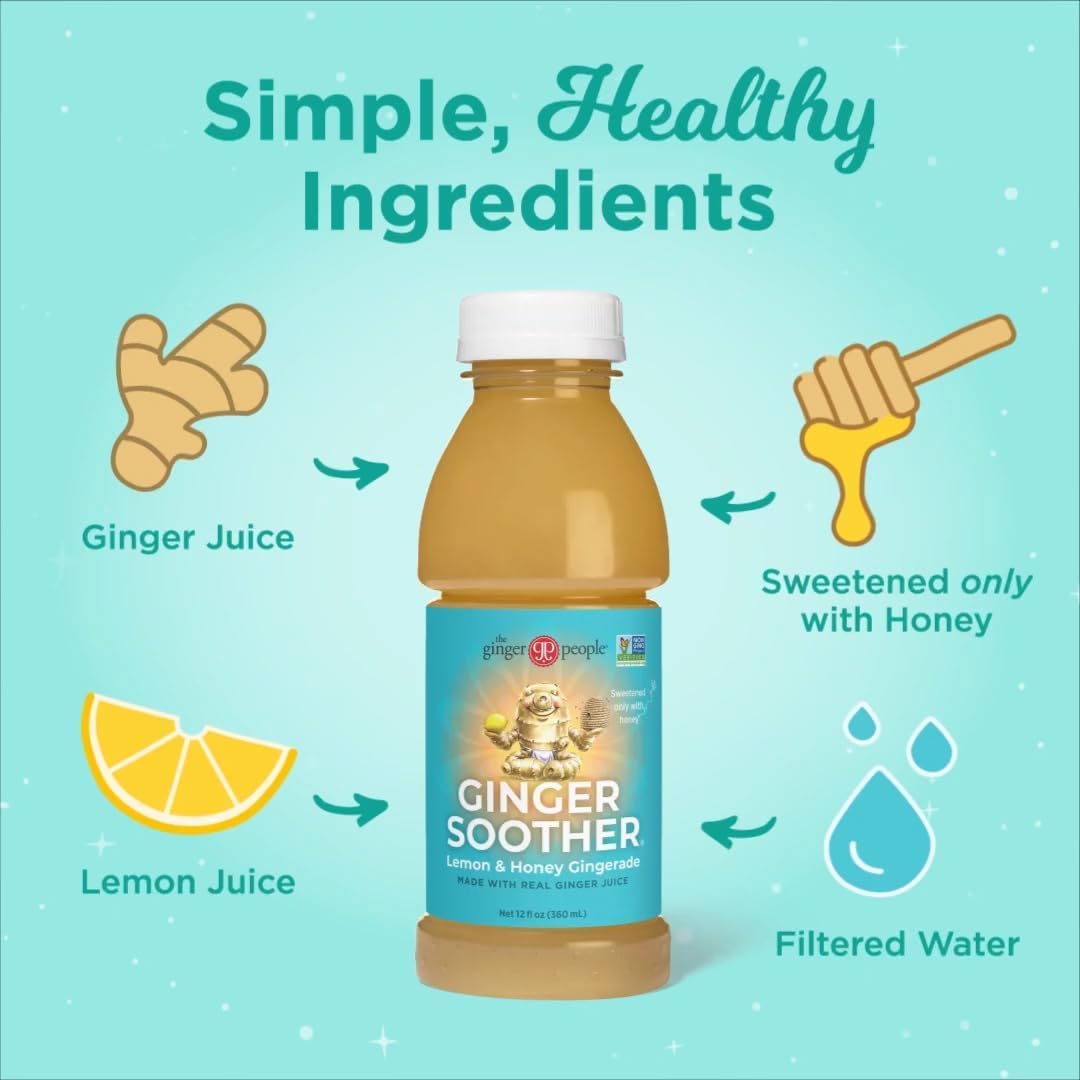 The Ginger People Ginger Soother Gingerade packaging details