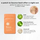 The Good Patch Rescue Patch adhesive patch close-up