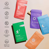 The Good Patch Vitamin Patches Variety Pack side view with packaging details