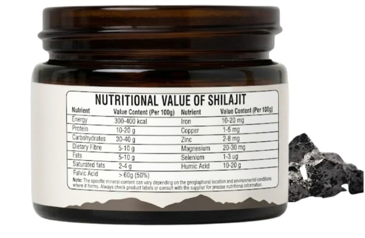 The Goodbye Company Shilajit Resin 136g jar side view