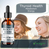 THE HEALTHY LIFE 4 ME Liquid Nascent Iodine Supplement packaging with label