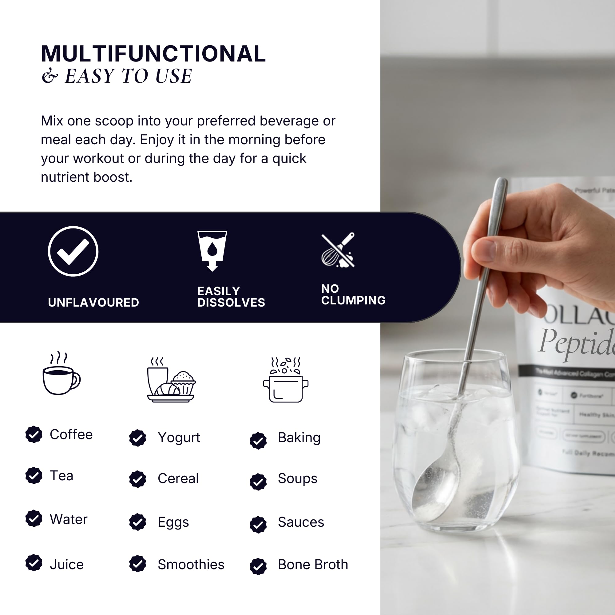 The Intelligent Health Collagen Peptide Powder 370g ingredients list