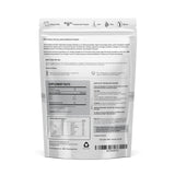 The Intelligent Health Collagen Peptides Powder back view with nutritional information