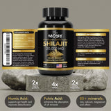 THE MONK Shilajit Gold Grade Plus back view