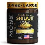 THE MONK Shilajit Resin 100g front view packaging