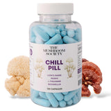 The Mushroom Society Herbal Supplement Capsules front view