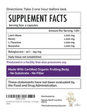The Mushroom Society Herbal Supplement Capsules packaging