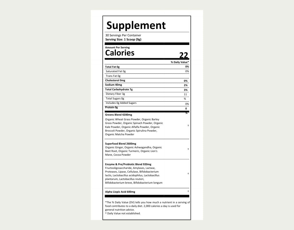 The Nerve Brand Alpha Lipoic Acid Powder 600mg packaging