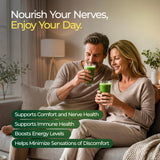 The Nerve Brand Alpha Lipoic Acid Superfood Powder Citrus Breeze powder close-up