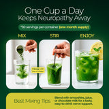The Nerve Brand Alpha Lipoic Acid Superfood Powder ingredients list