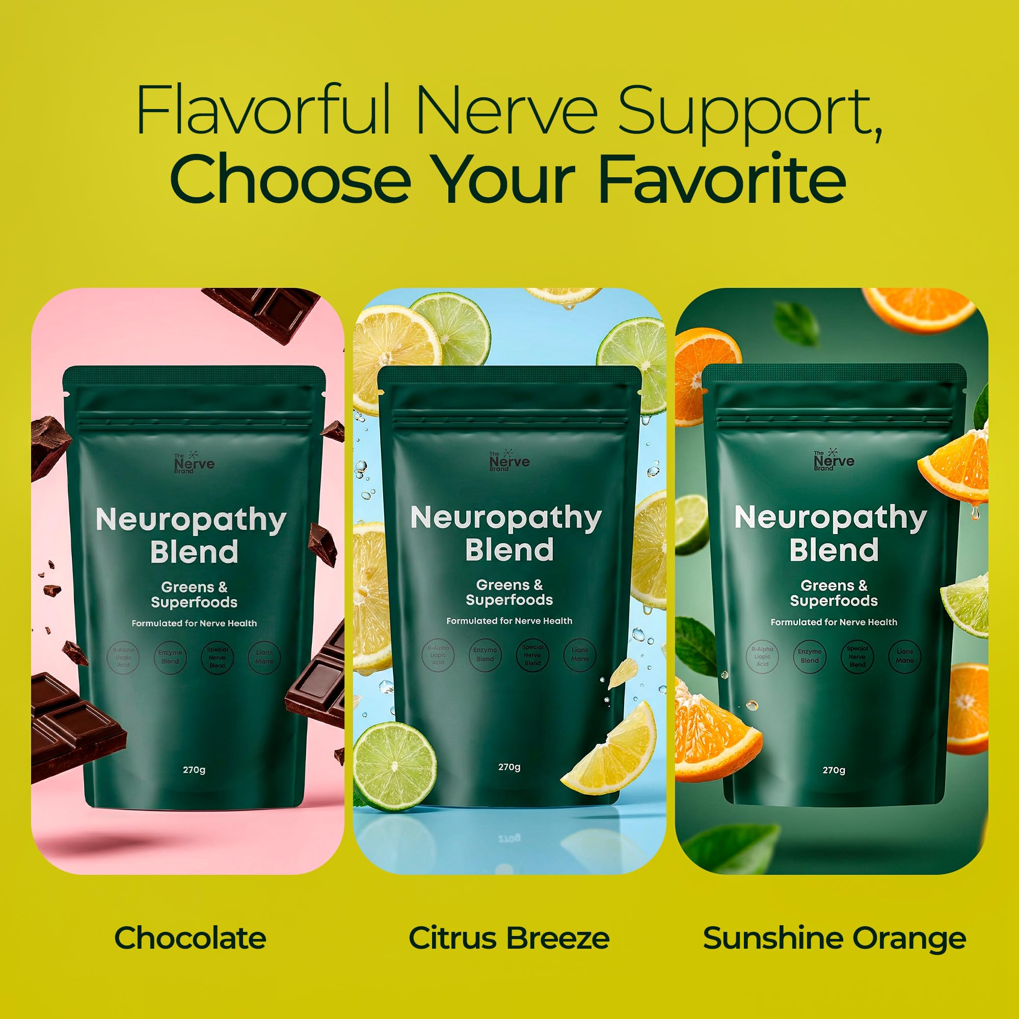 The Nerve Brand Alpha Lipoic Acid Superfood Powder scoop size