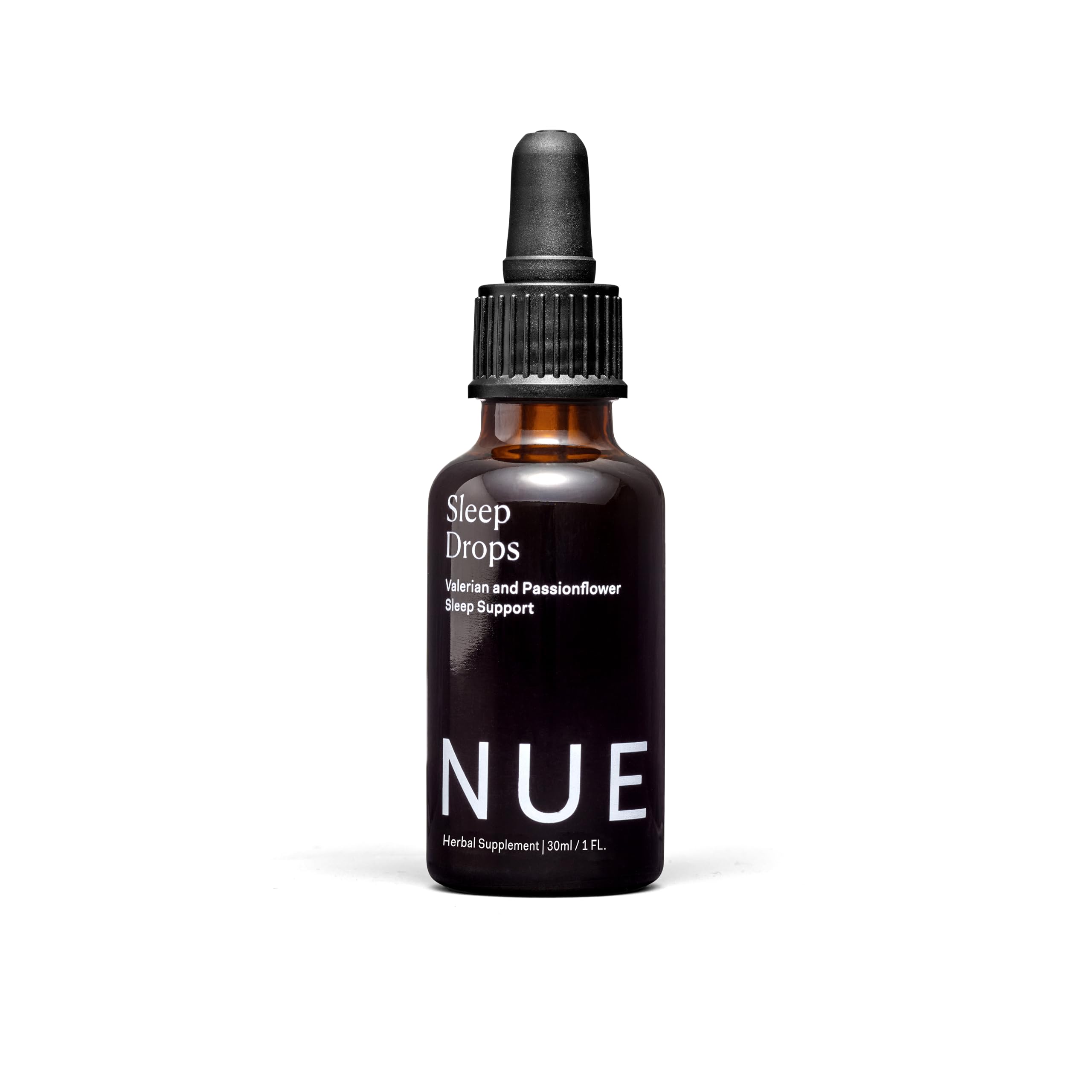 The Nue Co Sleep Drops 30ml bottle front view