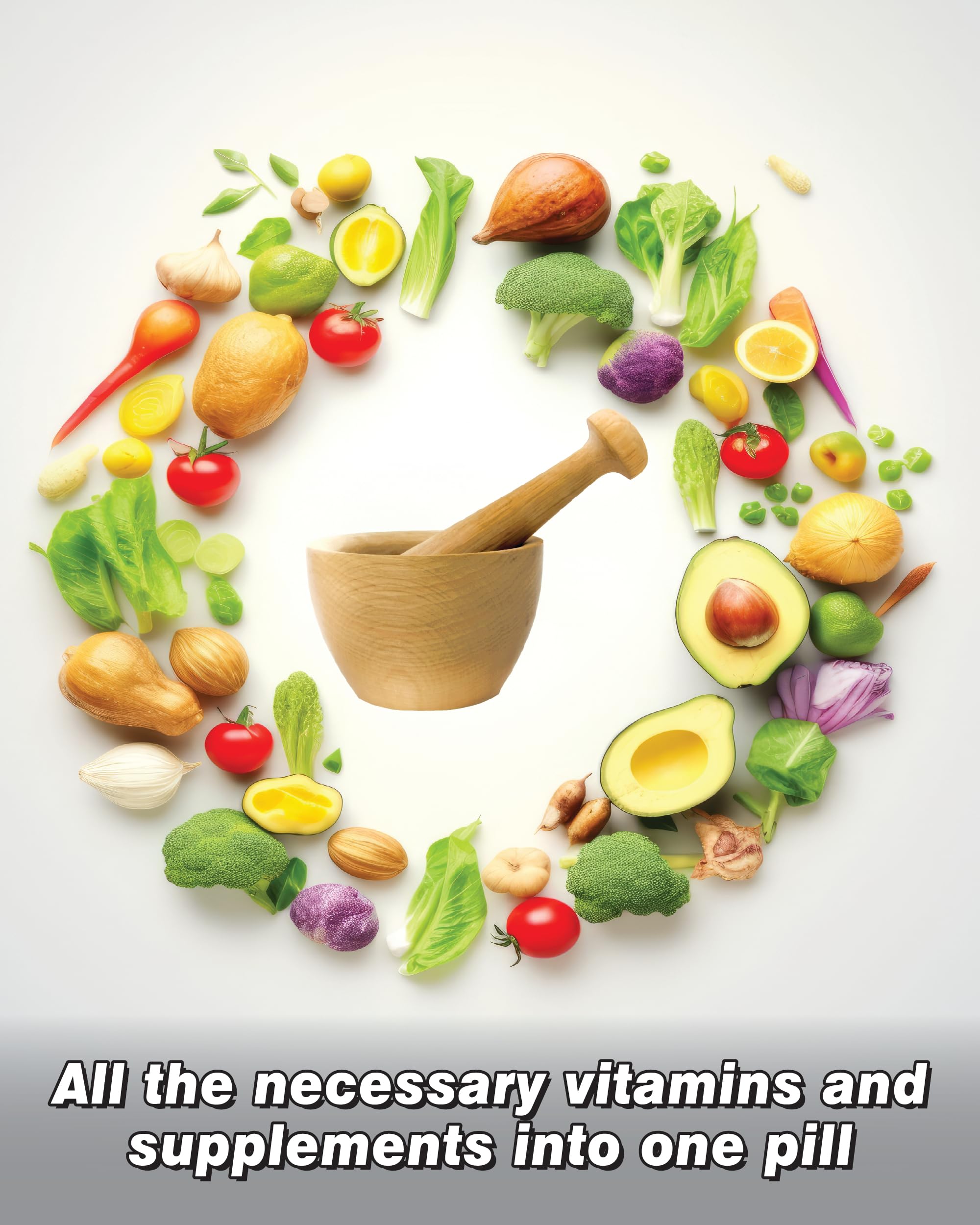 The One Pill B1 Thiamine capsules displayed with other supplements