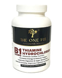 The One Pill Integrative Healing B1 Thiamine 500mg Vegetarian Capsules front view