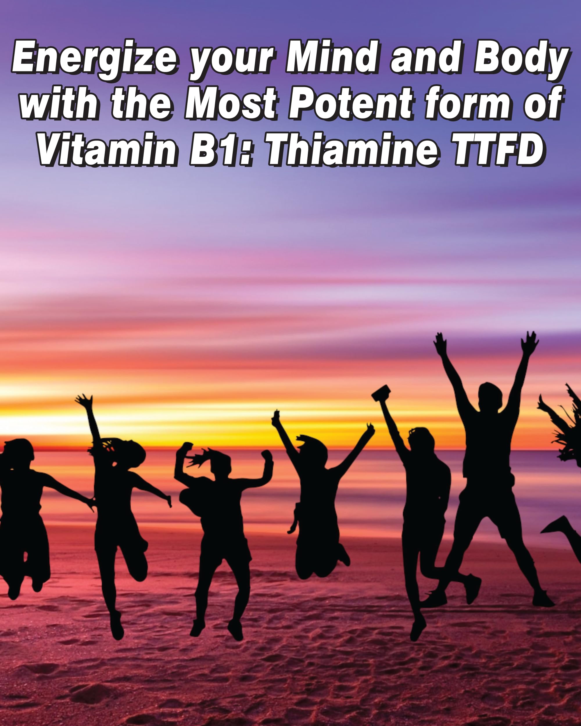 The One Pill Integrative Healing Vitamin B1 Thiamine TTFD 50mg Capsules with ingredients list