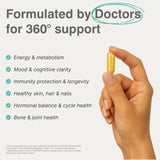 THE ORFY Advanced Women's Daily Multivitamins ingredients list close-up