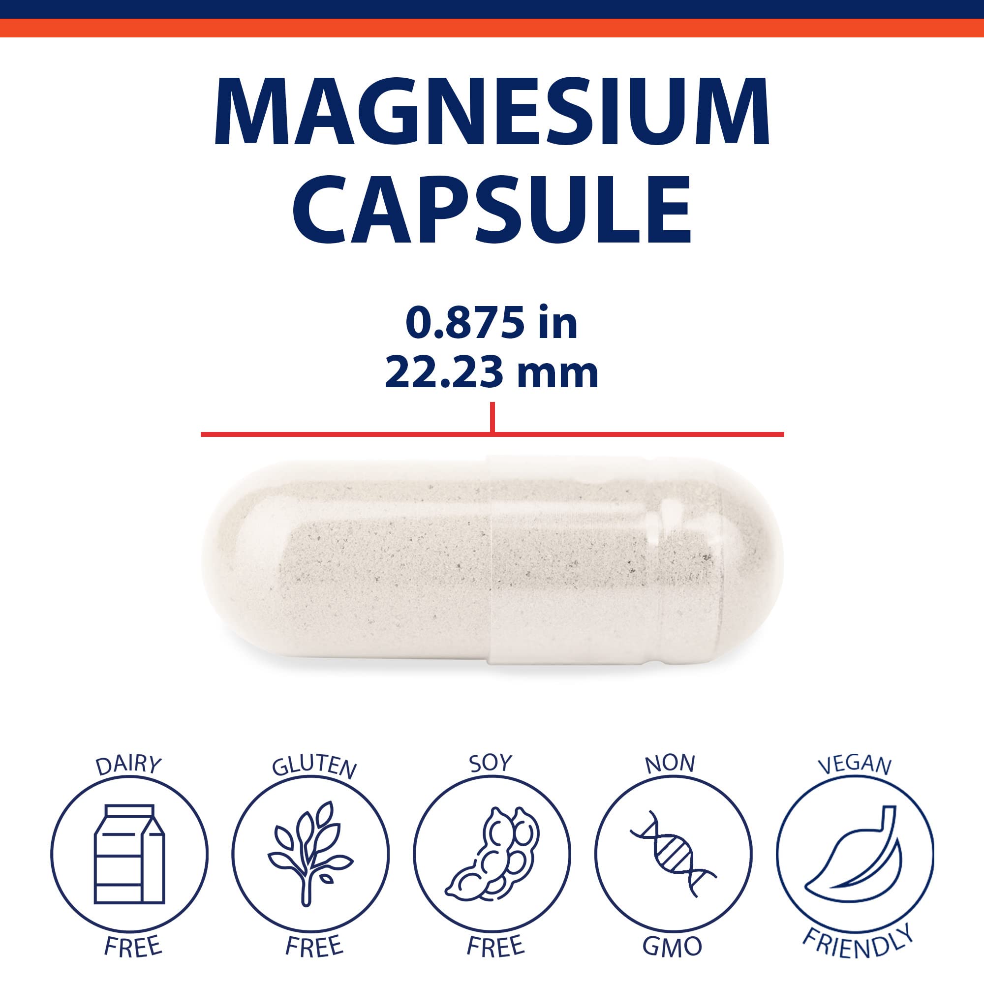 The Outback Series Magnesium Supplement 300mg vegan capsules on a table