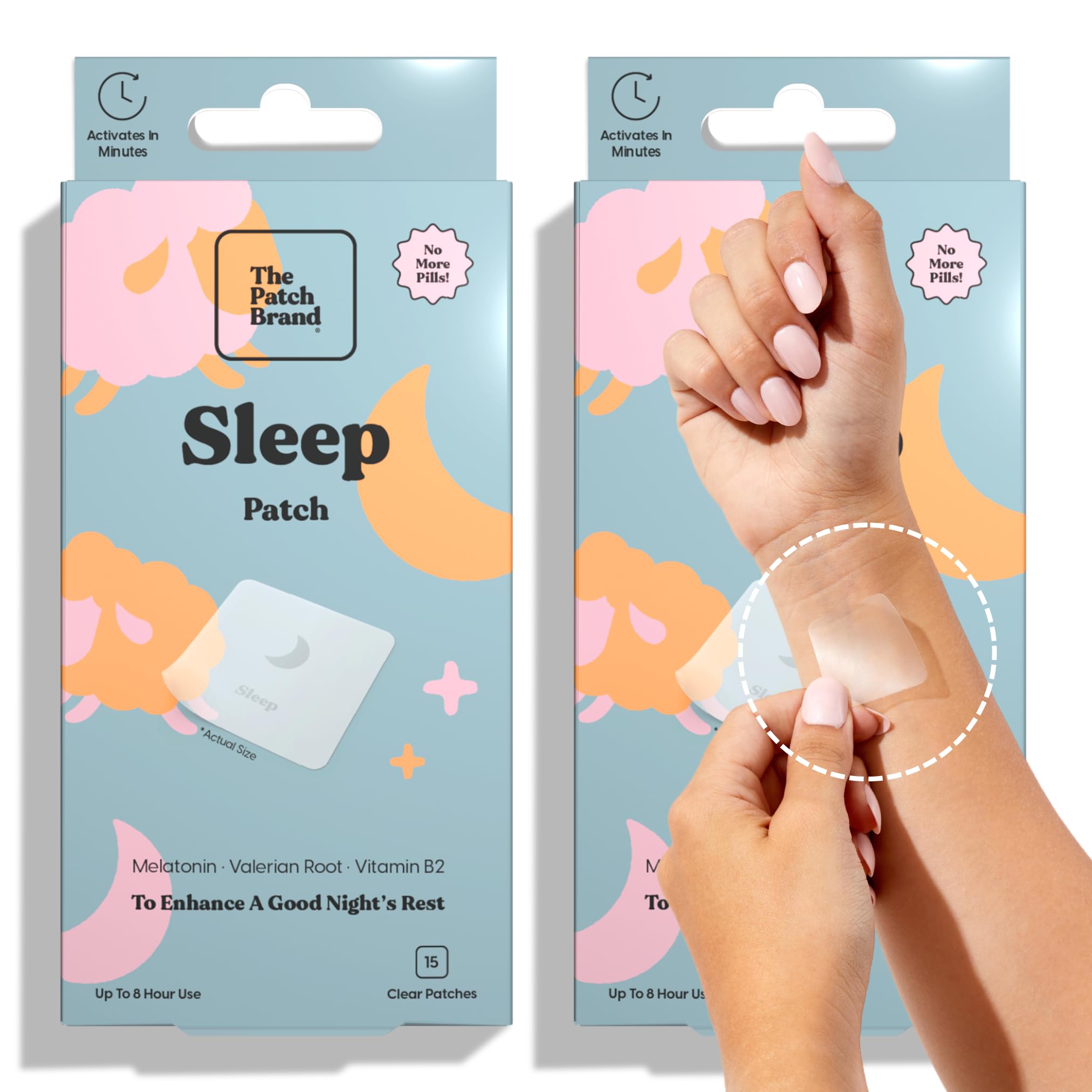 The Patch Brand Multivitamin Patches front view with packaging