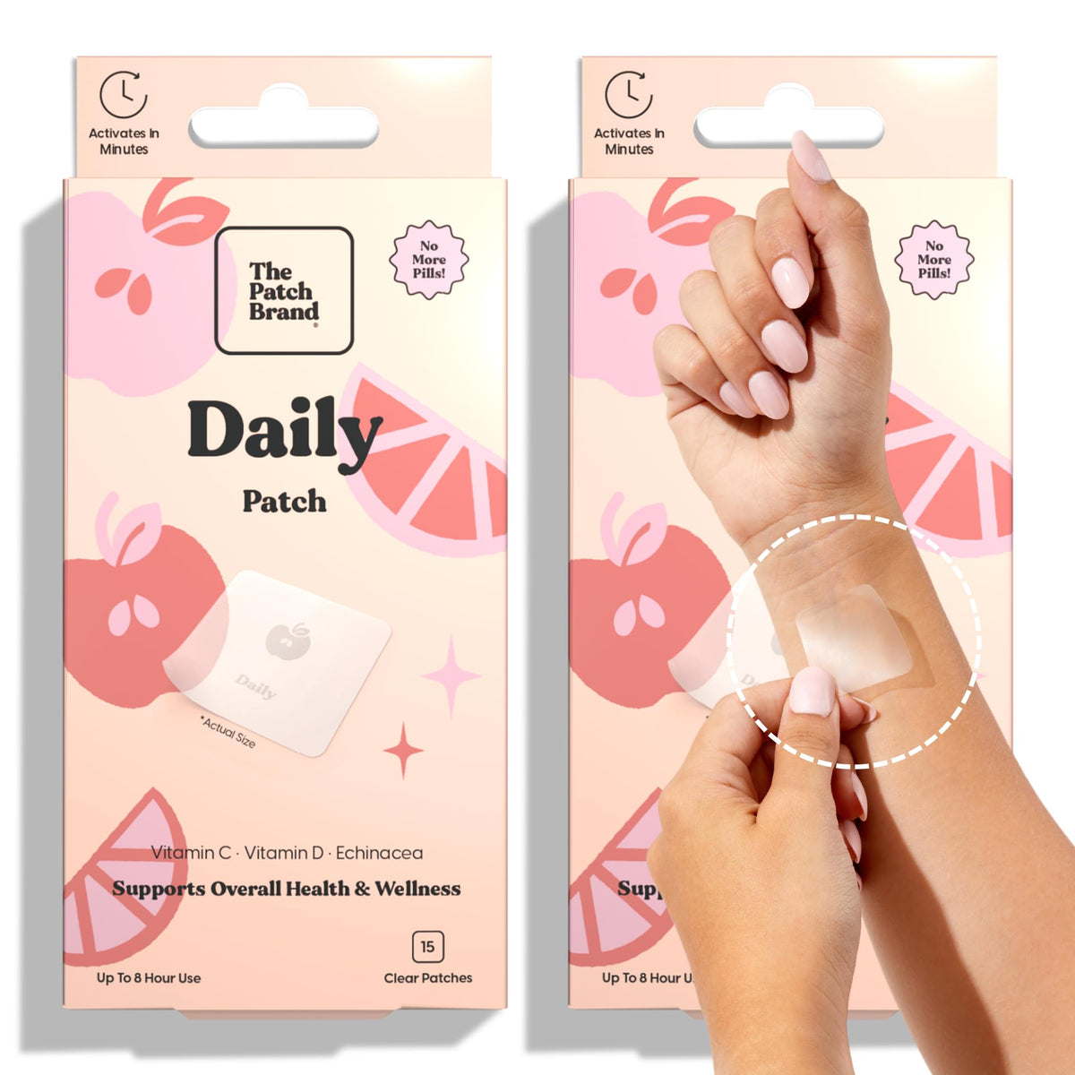 The Patch Brand Multivitamin Wellness Patches front view