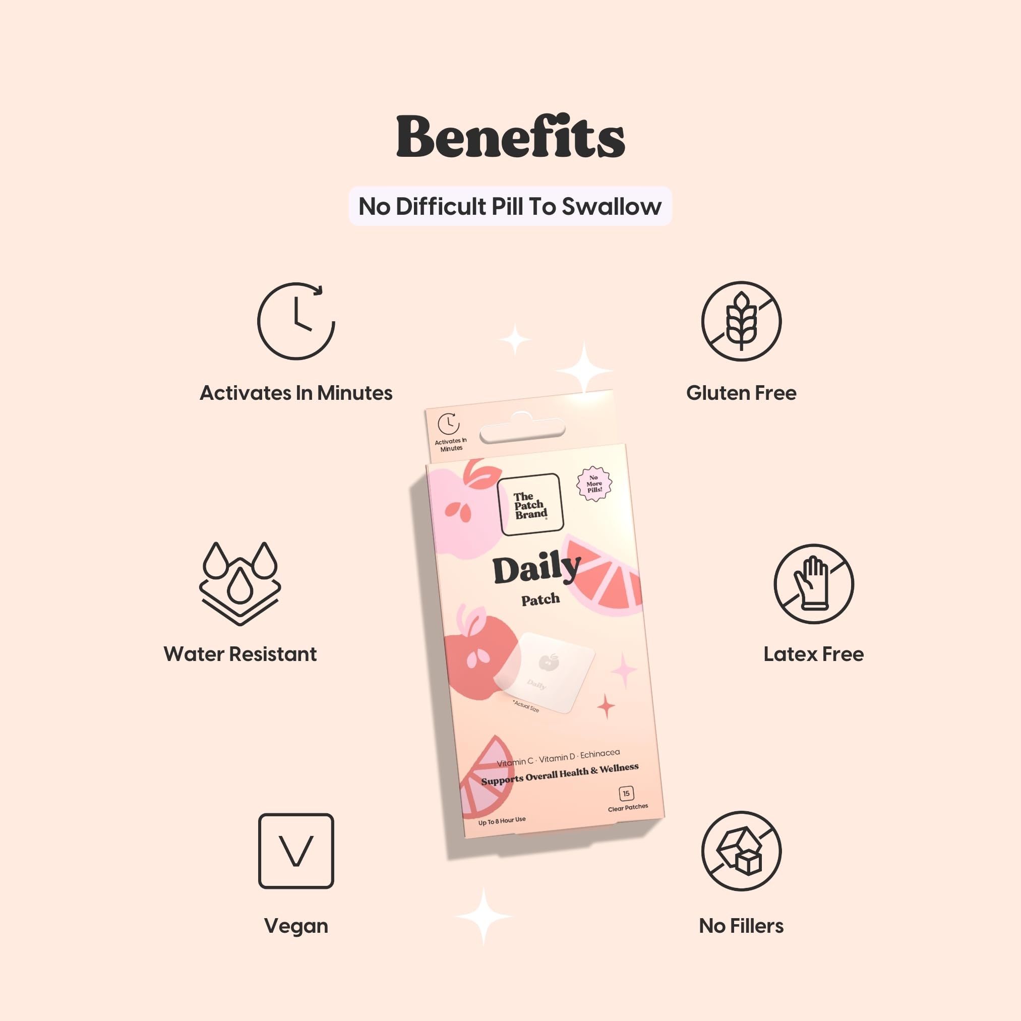 The Patch Brand Multivitamin Wellness Patches lifestyle scene