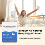 The Patch Collection Deep Sleep Aid Patches blue model close-up