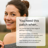 The Patch Remedy Echinacea Herbal Supplement back view showing ingredients