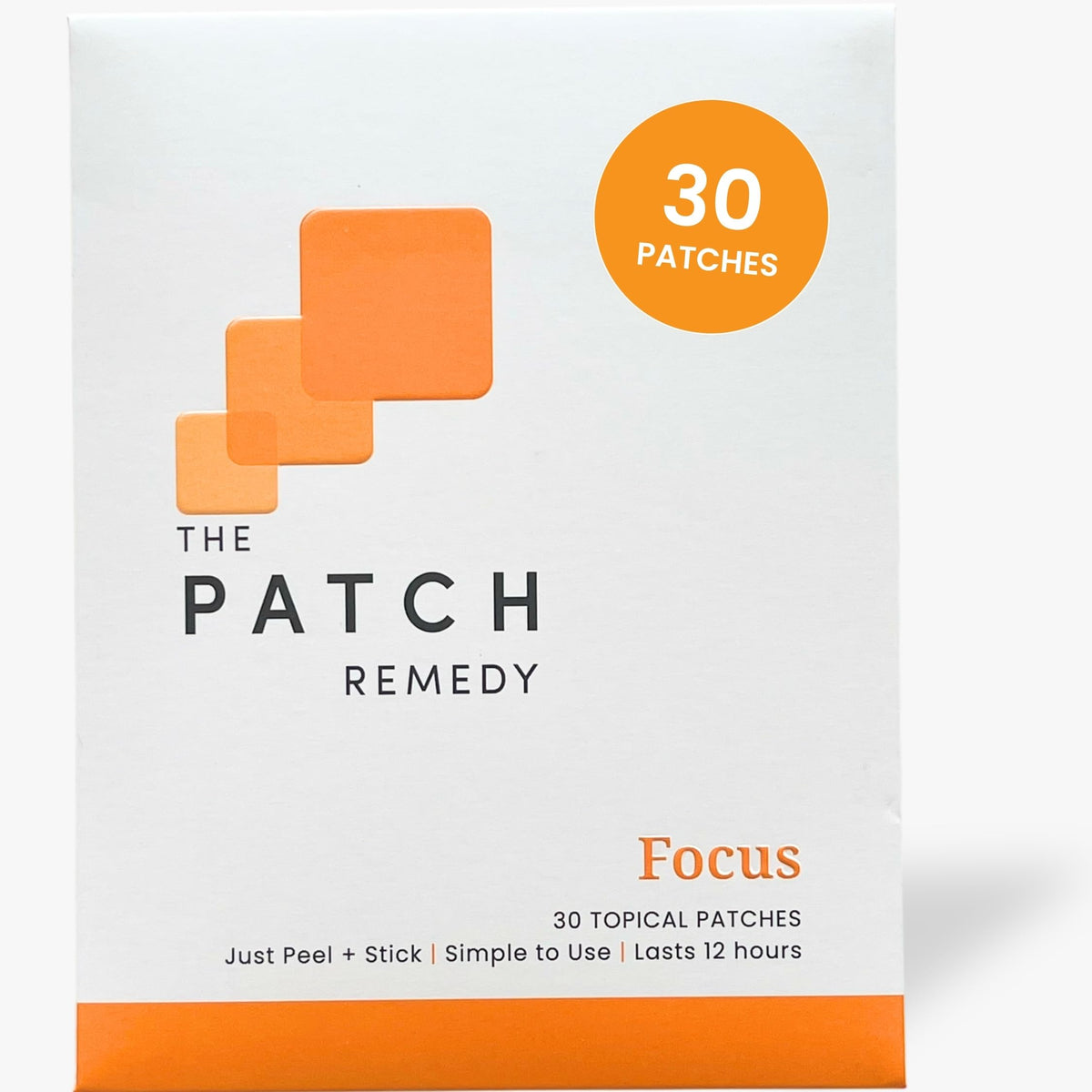 The Patch Remedy Ginkgo Biloba Patches front view with packaging
