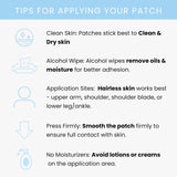 The Patch Remedy Iron Supplement Patch with vitamins listed