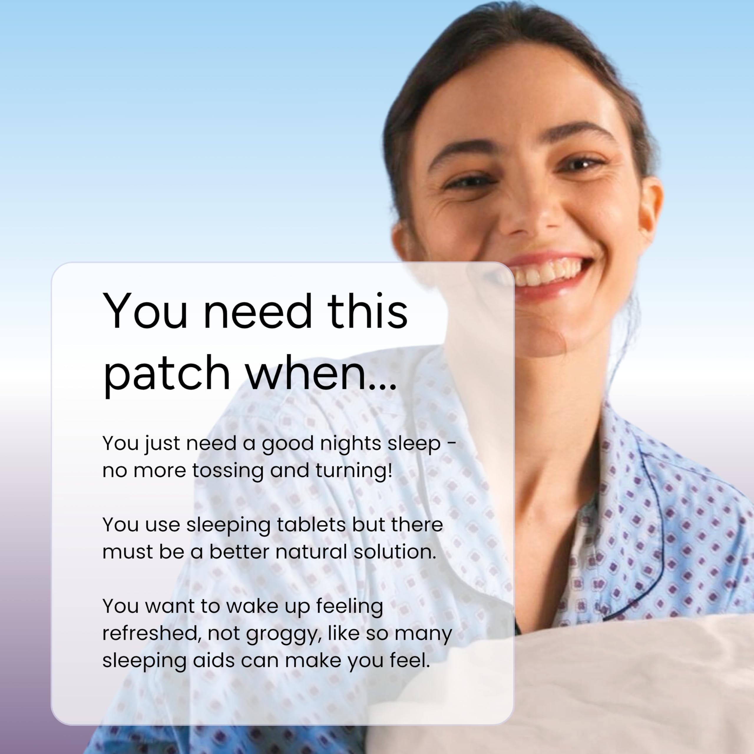 The Patch Remedy Nighttime Patches in a travel pouch