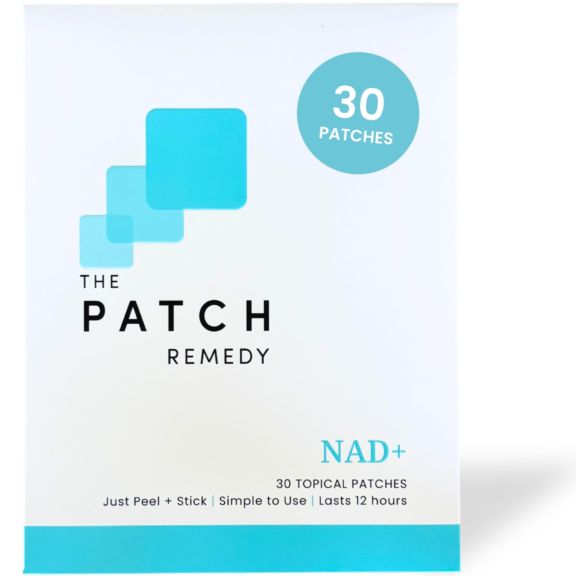 The Patch Remedy Resveratrol Supplement Patch front view