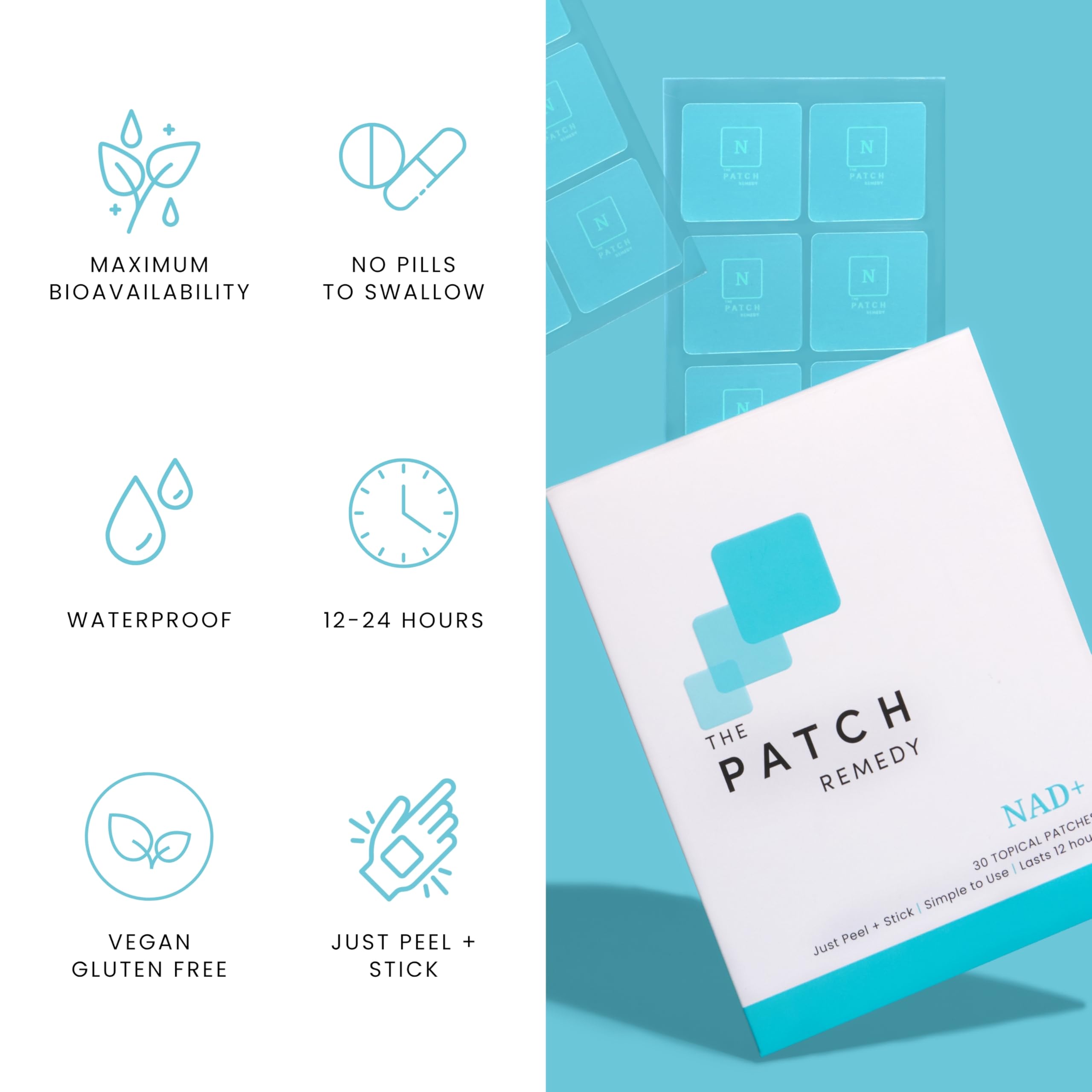 The Patch Remedy Resveratrol Supplement Patch lifestyle scene