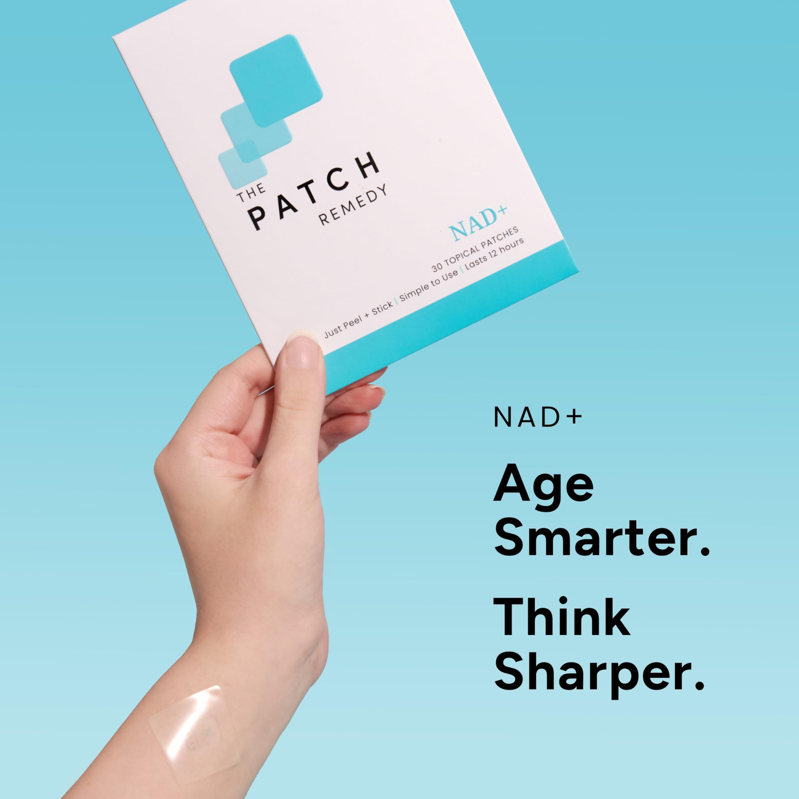 The Patch Remedy Resveratrol Supplement Patch packaging