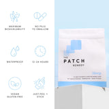 The Patch Remedy Sleep Patch lifestyle scene on bedside table