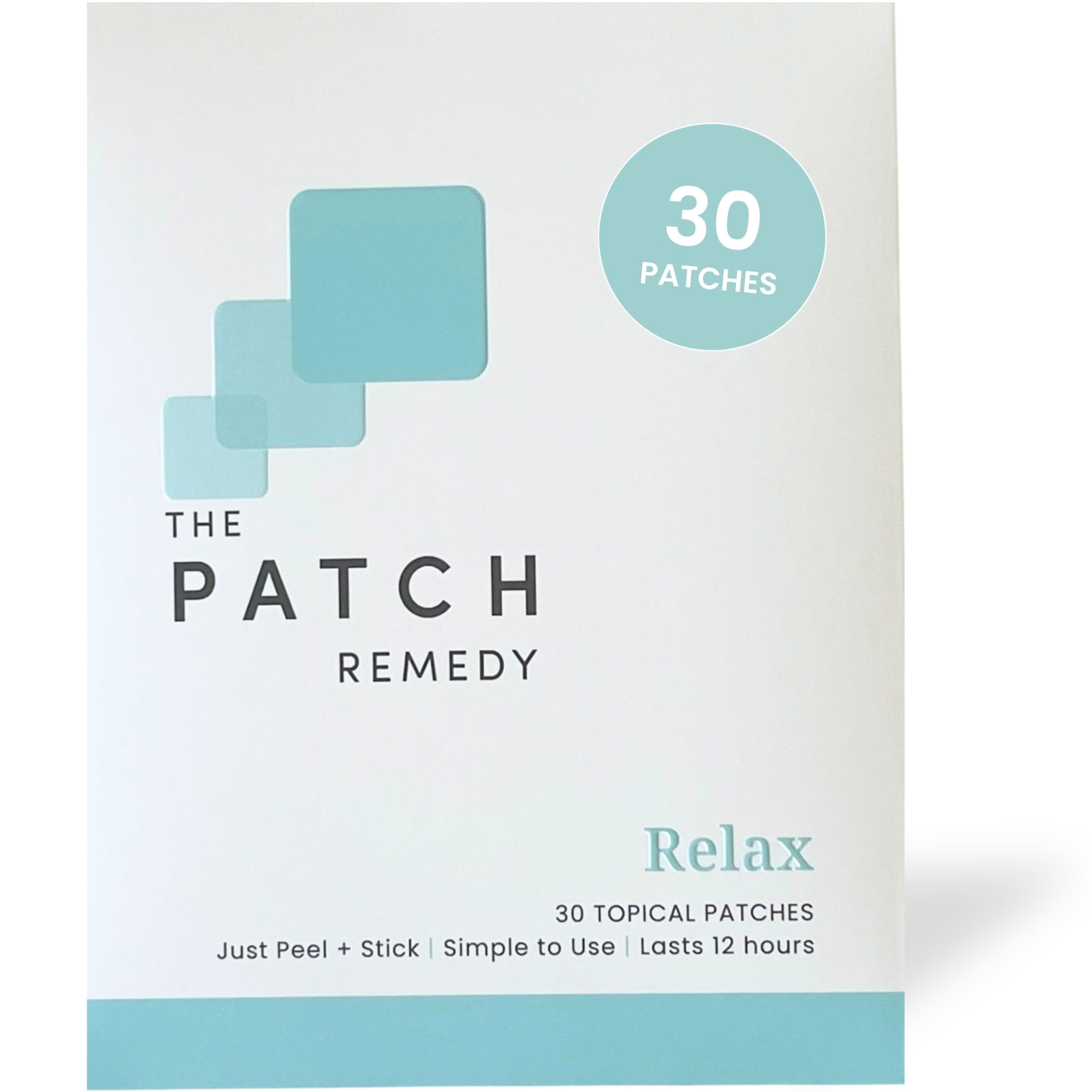 The Patch Remedy Sleep Supplement Patches front view with botanical blend