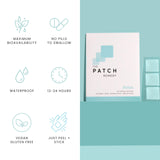 The Patch Remedy Sleep Supplement Patches lifestyle scene on a bedside table