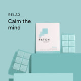 The Patch Remedy Sleep Supplement Patches packaging with ingredients listed