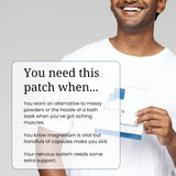 The Patch Remedy Wearable Magnesium Patches displayed with ingredients list